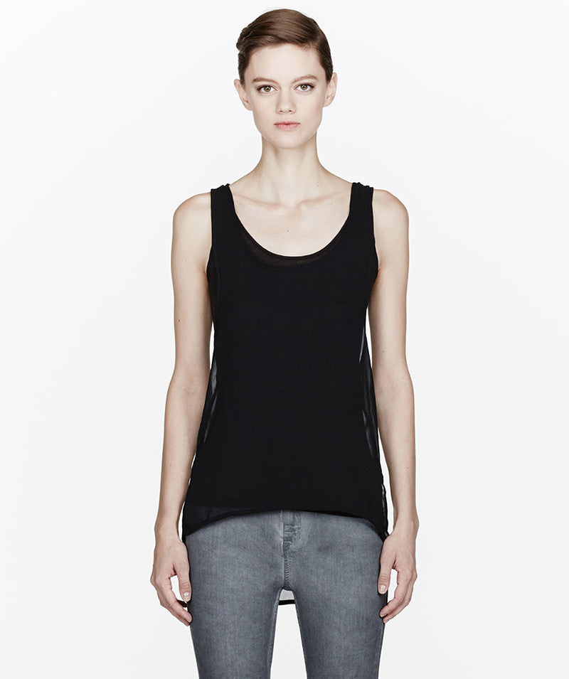 Black layered Seychelles Top