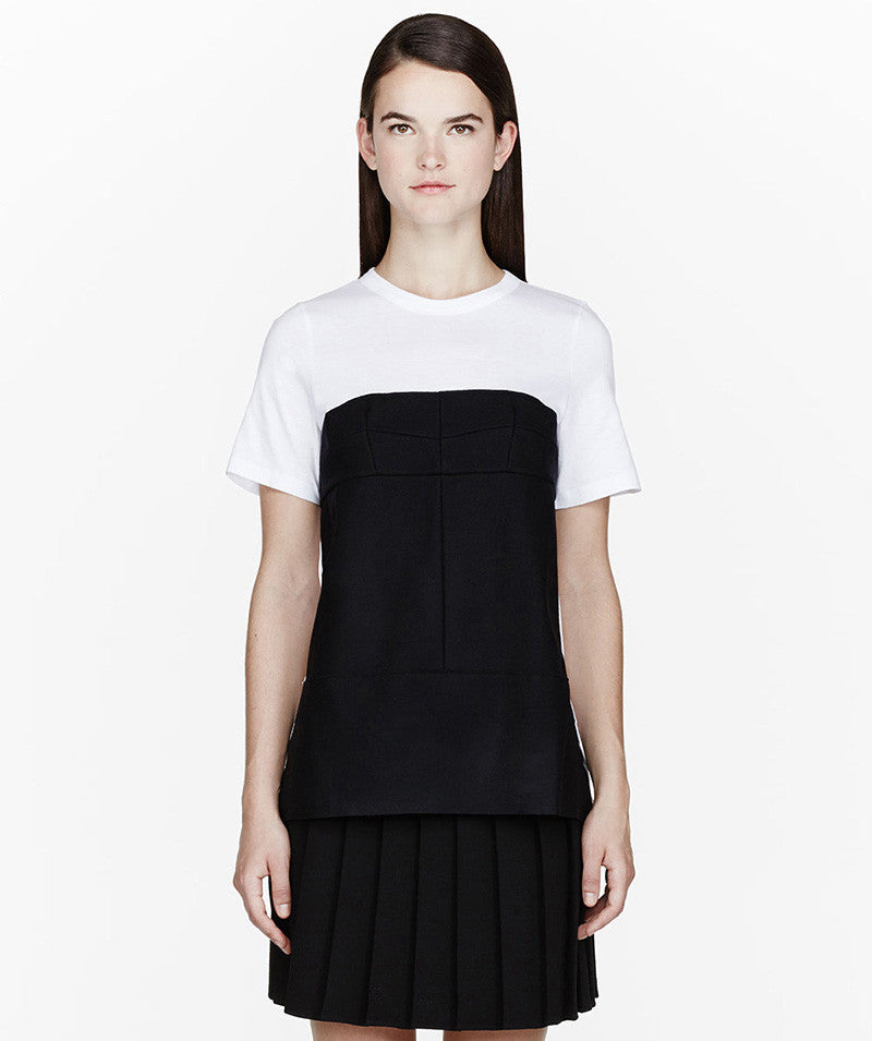 WHITE FELT PANELED